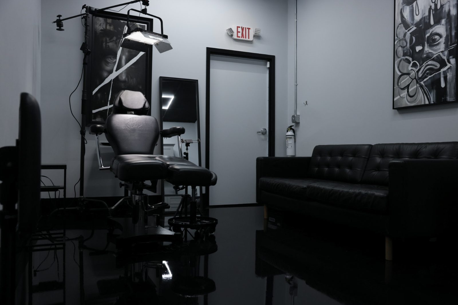 Juan’s station at Blvck Rose