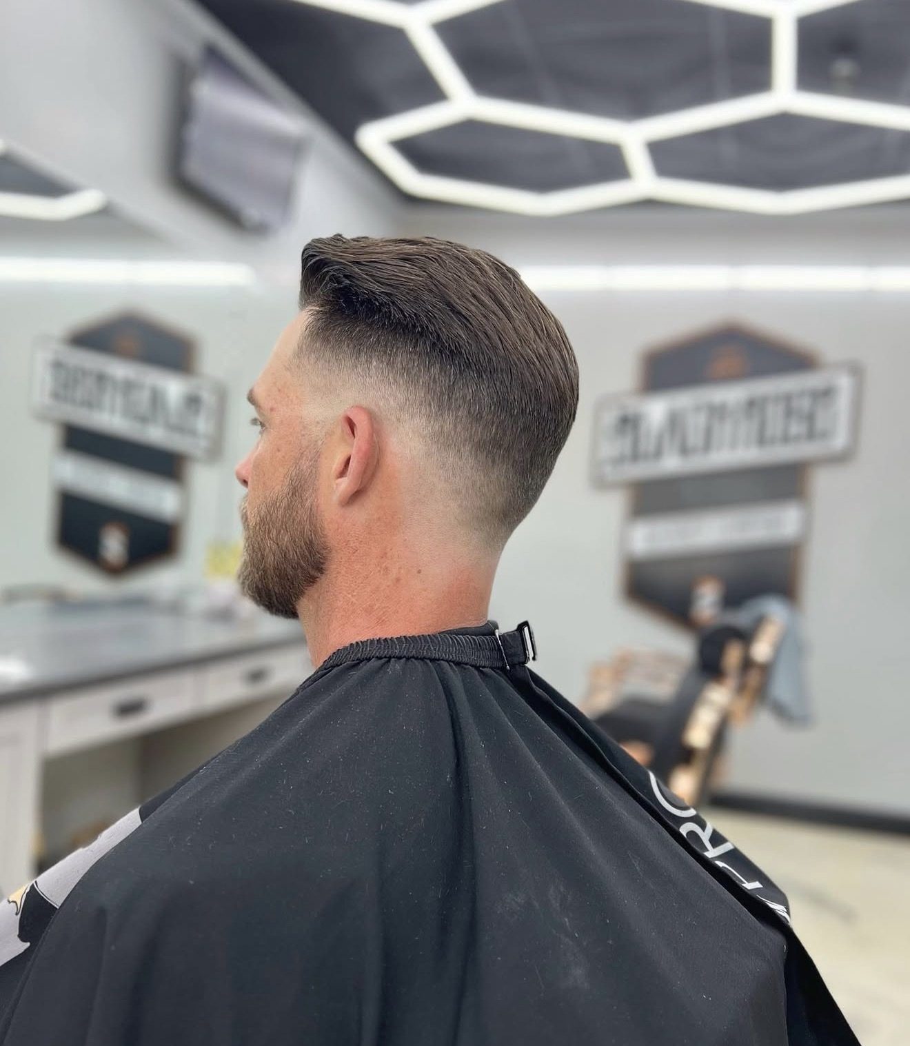 Short taper, back and side